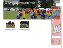 Tablet Screenshot of gallery.svgobremen-handball.de